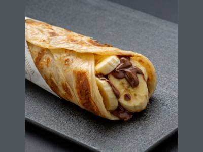 Nutella With Banana Paratha