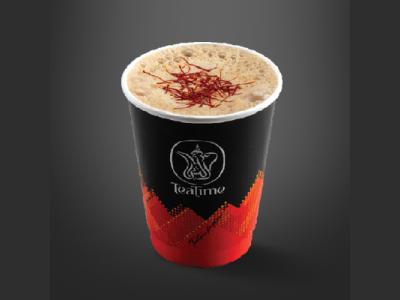 Fresh Milk With Saffron