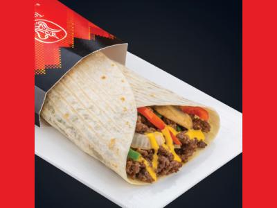 Philly Steak Wrap (Chicken / Beef)